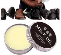 Limpiador de cuero, acondicionador de cuero | aceite de visón | jabón de sillín, bálsamo de recoloración natural, crema de cuidado para botas, bolsos, asientos de coche, botas (1, 30)