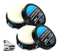 Limpiador de cuero para interior de automóvil - Paquete de 2 limpiadores y condiciones para asientos de cuero, asientos de automóvil, tableros, muebles y más, restaura el brillo, alrededor de 120 g p