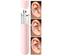 Limpiador De De Oídos,Mango Ergonómico Recogedor De Cerumen Duradero | Cuchara Para La Limpieza Del Cerumen | Para Hombres Niños Niñas Jóvenes Adolescentes Hogar Escuela