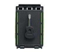 Limpiador de diapasón, cuerda de guitarra para instrumentos musicales, almohadilla de microfibra con cerdas, paño de limpieza, herramienta de mantenimiento fácil para cuerdas y diapasón