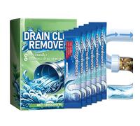 Limpiador de drenaje de cabello y grasa, limpiador de obstrucciones de tuberías, limpiador portátil de dragado de polvo, desodorante para dragado de tuberías de inodoro de cocina