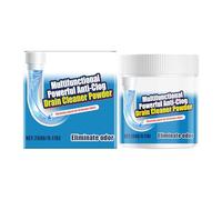 Limpiador de drenaje de fregadero de cocina, limpiador de desagües de cocina, disolvente de control de olores, no corrosivo, rompe el papel, grasa y grasa para baño, ducha, tuberías, bañera