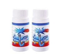 Limpiador de Drenaje de Fregadero, Polvo Removedor de Drenaje, Evita Obstrucciones, Tubería Fácil, Opción Ideal para el Hogar, Tecnología de Oxígeno Vivo, Adecuado para Varias