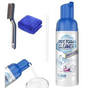Limpiador de drenaje Gross Plus, limpiador de drenaje Gross Plus, potente limpiador y desbloqueador de Dr-ain, espuma para eliminar drenaje, para cocina y lavabo, con tubo (1 unidad)
