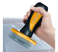 Limpiador De Emulsión De Vidrio Portátil, Cepillo De Limpieza De Película De Aceite | Limpiadores De Revestimientos Detalle | Hoja Limpia Quitamanchas De Ventanas De Coche | Para Vehículo