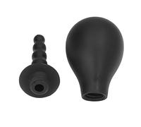 Limpiador de Enema Anal Antirreflujo Accesorios de Bulbo de Enema de Silicona para la Salud de Mujeres o Hombres