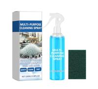 Limpiador de espuma en aerosol multiusos, limpiador desengrasante espumoso, para diferentes superficies, neutralizador de olores, ideal para cocina, baño y limpieza interior de automóviles