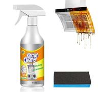 Limpiador de espuma for cocina, limpiador en aerosol for, desengrasante alta resistencia, estufas domésticas, campanas extractoras, suciedad y grasa(1 Pcs)