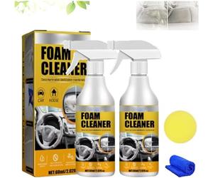 Limpiador de espuma multiusos, limpiador de espuma maestro, limpiador de espuma interior de coche, limpiador de tapicería para asientos de automóvil, nuevo limpiador interior de automóvil 2024 (2