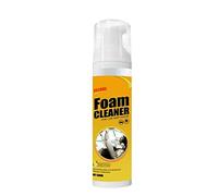 Limpiador de espuma multiusos para el automóvil y la casa Sabor a limón, limpiadores domésticos multiusos concentrados, descontaminación fuerte, spray limpiador automotriz antienvejecimiento (100ml)