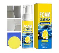 Limpiador de espuma multiusos Upholstery Cleaning Spray 150 ml, All Deep Foam for Bathroom Kitchen Car Interior Countertop Furniture Use, Strong Stain Removal, Home Care Cleaning Solution