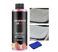 Limpiador de espuma para coche, jabón de lavado de coche de alta espuma de 100 ml, suministros de detalles de pulido, removedor de manchas para limpieza profunda, ventanas de vidrio, vehículos