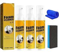 Limpiador de espuma para volante de coche, F-OAm CLeaner, 2025 nuevo limpiador de espuma para volante CAr Magic FoAm CLEAners, multifuncional interior C-Leaner, adecuado para varios interiores de