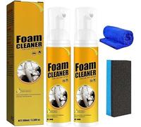 Limpiador de espuma para volante de coche, F-OAm CLeaner, 2025 nuevo limpiador de espuma para volante CAr Magic FoAm CLEAners, multifuncional interior C-Leaner, adecuado para varios interiores de