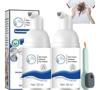 Limpiador de espuma seca para ropa, spray de limpieza instantánea para telas y abrigos de plumón (2 unidades)