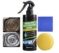 Limpiador De Faros Delanteros Para Automóviles | 120ml Spray Restaurador | Spray limpiador pulidor de faros - para Vehículo, Sedán, Camión, Automóvil, Garaje, Taller, Trayectos Diarios, Ciudad y Viaje