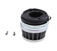 Limpiador de filtro de aire de acero + adaptador de carburador de 49 cc para Pit Dirt Pocket Quad Bike ATV