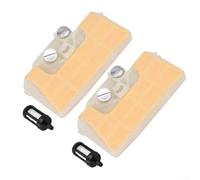 Limpiador de filtro de aire de repuesto para motosierra STHIL 2 piezas compatibles con modelos 029 039 MS290 MS310 MS390 parte 1127 120 1621