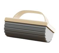 Limpiador de fregona de mano, multiusos, pequeño, 12,4 x 7,6 x 6 cm, cabezal de esponja desmontable, compacto y fácil agarre para espacios pequeños, baño, cocina, vajilla, escritorio, limpieza de