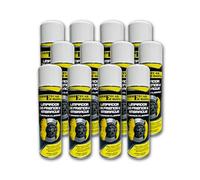 Limpiador de Frenos de 500 ml - Brake Cleaner para Talleres, Coches, Motos, Bicicletas y Maquinaria - Desengrasante Alta Precisión, Limpieza Sin Residuos | Sin Acetona - Varios tamaños (12 unidades)