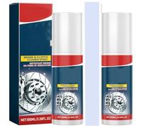 Limpiador de frenos en aerosol, 100 ml, desengrasante para autos, multiusos, potente eliminador de óxido, ideal para el detallado de autos, polvo de discos de rotor y limpieza de cubos de hierro.
