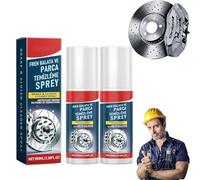 Limpiador de frenos en aerosol altamente efectivo, seguro y duradero. Un limpiador de frenos de alta potencia que mejora el rendimiento de frenado y es ideal para el mantenimiento del vehículo.