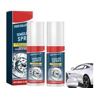 Limpiador de frenos en aerosol, eficaz, seguro y duradero, limpiador de frenos para automóviles, potente y versátil, eliminador de óxido, limpiador de hierro para autos (2 piezas)