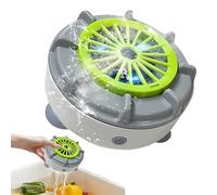 Limpiador de frutas, cuenco portátil para lavar frutas, purificador automático de alimentos, máquina de limpieza eléctrica para drenar la cocina, uso diario, cocinar en casa, preparación de comidas