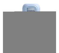 Limpiador de frutas genérico, limpiador de frutas, 3,27 pulgadas, compacto Veggie Washer Purifier, Efficient Household Kitchen Device for Travel Ensalad Home Commercial Use, Blue, Green