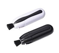 Limpiador de Gafas Portátil 2 en 1, Limpiador de Anteojos Peeps, Limpiadores de Anteojos Set Limpiador de Lentes para Anteojos y Gafas de Sol, etc. (2 piezas)