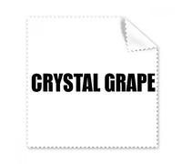 Limpiador de gamuza de cristal para frutas, apellidos, alimentos, gafas, ropa de limpieza, 5 piezas de regalo
