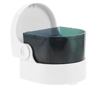 Limpiador de Gemas Inalámbrico para Joyas, Brocas y cadenas | PP, Diseño Moderno y Compacto de 9,5x8,3x7,8cm, Negro o Blanco, Uso en Casa y Mesa de Manualidades