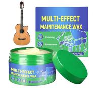 Limpiador de guitarra, producto de pulido para instrumentos musicales, 60 g, mantenimiento y limpieza de guitarras, compatible con violín de piano, contrabando trompeta clarinete restauración y