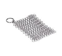 Limpiador de Hierro Fundido, Raspador de Acero Inoxidable, Herramienta de Limpieza de Cocina para Utensilios de Cocina