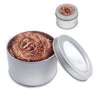 Limpiador de hierro para punta soldadura, con Base Del Sostenedor de alambre para limpieza y estación de soporte de metal y latón