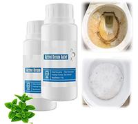 Limpiador de inodoro de espuma con gas sin contacto, limpiador de inodoro, polvo de limpieza multiusos, limpiador de espuma para inodoros, polvo espumoso (2 unidades, 110 g)