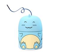 Limpiador de inodoro para el interior del cuenco del baño, limpia automáticamente el tanque del inodoro, aroma fresco, diseño en forma de dinosaurio, suministros de limpieza loca con cuerda (azul)