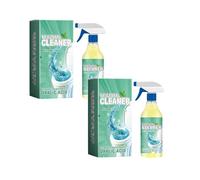 Limpiador de inodoro totalmente higiénico y fresco, limpiador de baño de ácido oxálico altamente concentrado, contra la cal y la suciedad, pulverizador, eliminador de cal, 100 ml, spray limpiador de