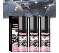 Limpiador de interior de coche,limpiador y abrillantador de interior de coche de 100 ml,rejuvenecimiento total del limpiador de interior de coche (3PCS)