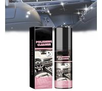 Limpiador de interior de coche,limpiador y abrillantador de interior de coche de 100 ml,rejuvenecimiento total del limpiador de interior de coche (1PCS)