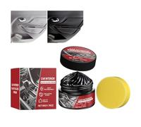 Limpiador de interiores para autos, restaurador profundo de tapicería, crema de larga duración de 50 g, elimina manchas, acondiciona el cuero, refresca los tableros y paneles para coches, SUV y