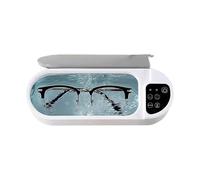 Limpiador De Joyas De Plata, Limpiador De Vasos Ultrasónico, Máquina De Limpieza Recargable, Limpiador De Gafas De Viaje, De Pendientes, Solución De Joyería