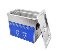 Limpiador de joyas, Máquina De Limpieza Por Ultrasonidos, Limpiador Digital 3,2 L, Bañera Y Cesta, Vajilla PCB, Joyería Para Dentadura, Gafas Latón, Herramienta Para Reloj Dental,para retenedores
