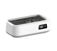 Limpiador de joyas, Máquina limpiadora eléctrica ultrasónica de gran capacidad, dispositivo for limpiar gafas, elimina manchas, for el hogar, la oficina y viajes.,para retenedores, gafas, relojes