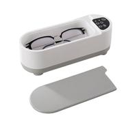 Limpiador de joyas portátiles - ultrasónica compacta de 3.5 x 2 pulgadas, limpieza de ahorro de tiempo de potencia USB, amigable con los viajes con función de vibración segura, limpiador múlt