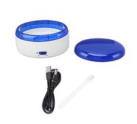 Limpiador de Joyería Profesional, Máquina ABS Lavado Rápido Portátil Ng Limpia Anillos Gafas para Anillo Oreja Cepillo Cosmético Accesorios de Anillos de Anteojos