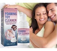 Limpiador de juguetes para adultos con espuma de fórmula natural, 30 ml (2 piezas)