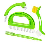 Limpiador de juntas 4 en 1, cepillo de limpieza para azulejos de cerámica, cepillo para juntas para limpieza profunda, perfecto para duchas, suelos de baño y cocina