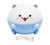 Limpiador de lentes de contacto: carcasa ABS recargable de 3,15 pulgadas con arandela | Kit de limpieza portátil UV con pinzas, recipiente de remojo con solución de espejo para esclerótica de colores