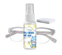 Limpiador de lentes | Spray limpiador de lentes para lentes, 50 ml, solución de reparación de gafas a prueba de arañazos para estudiantes, profesionales, profesores, conductores